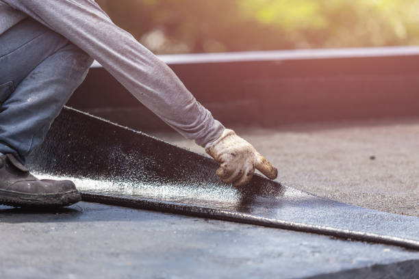 Professional Interior Drainage System technician working in Marilla, NY
